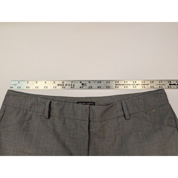 Womens Size 12 New York and Company Stretch Dress Pants Gray - Picture 5 of 12